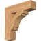 Ekena Millwork Merced Block Smooth Bracket, Western Red Cedar, 5 1/2"W x 24"D x 24"H BKT06X24X24MRC05SWR - alternate 1